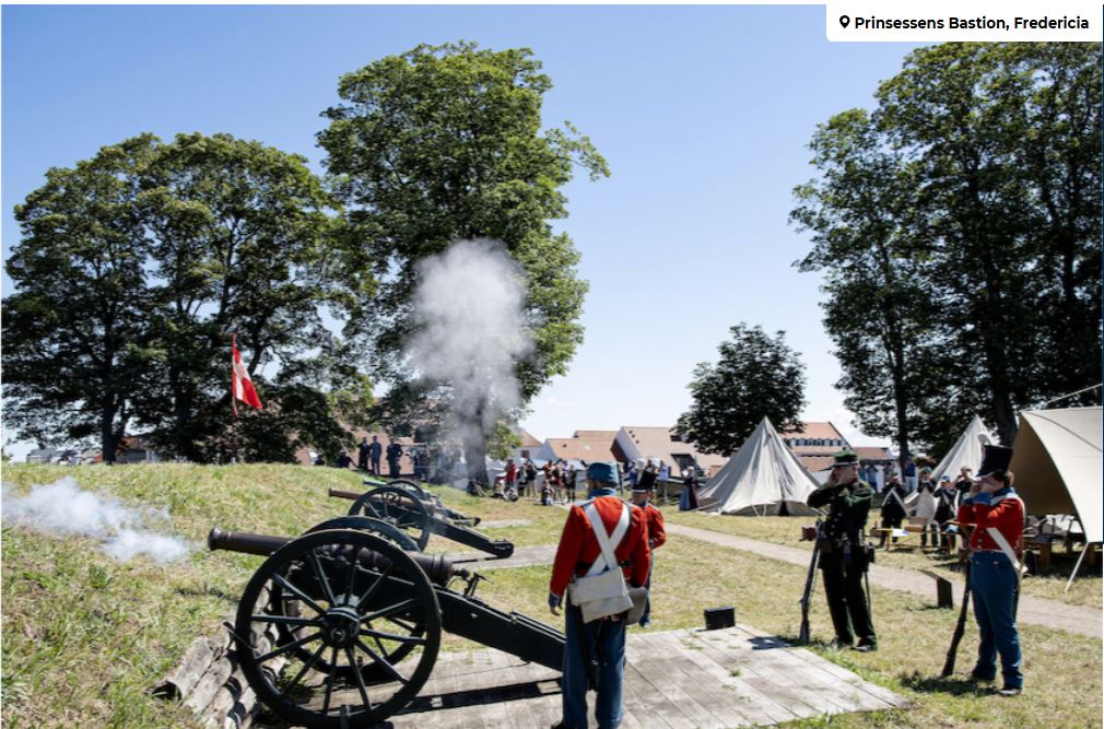 Billede fra landsoldatlejren