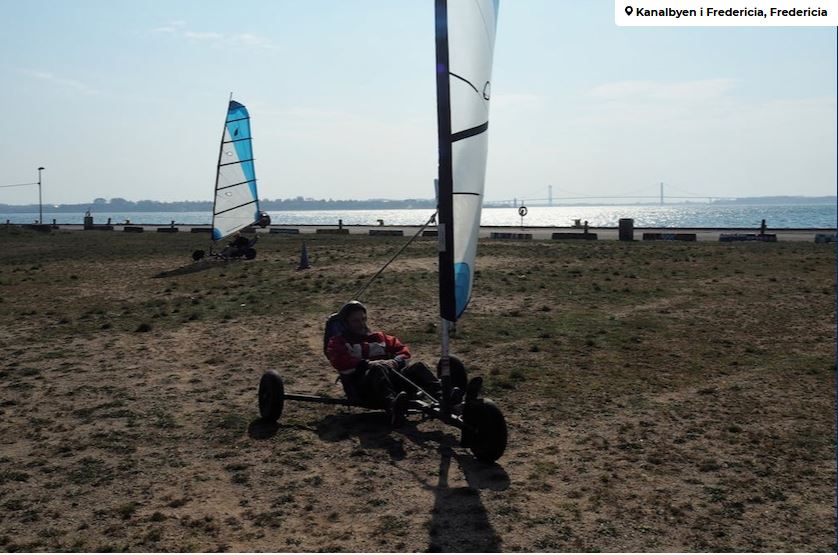 Billede af landsurfing