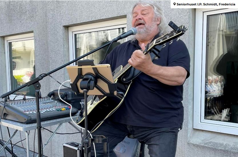 Billede af musiker