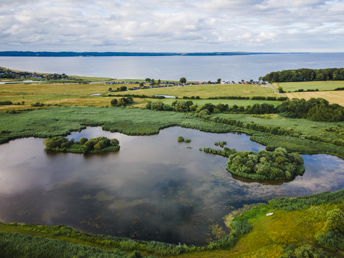 luftfoto af Rands Fjord