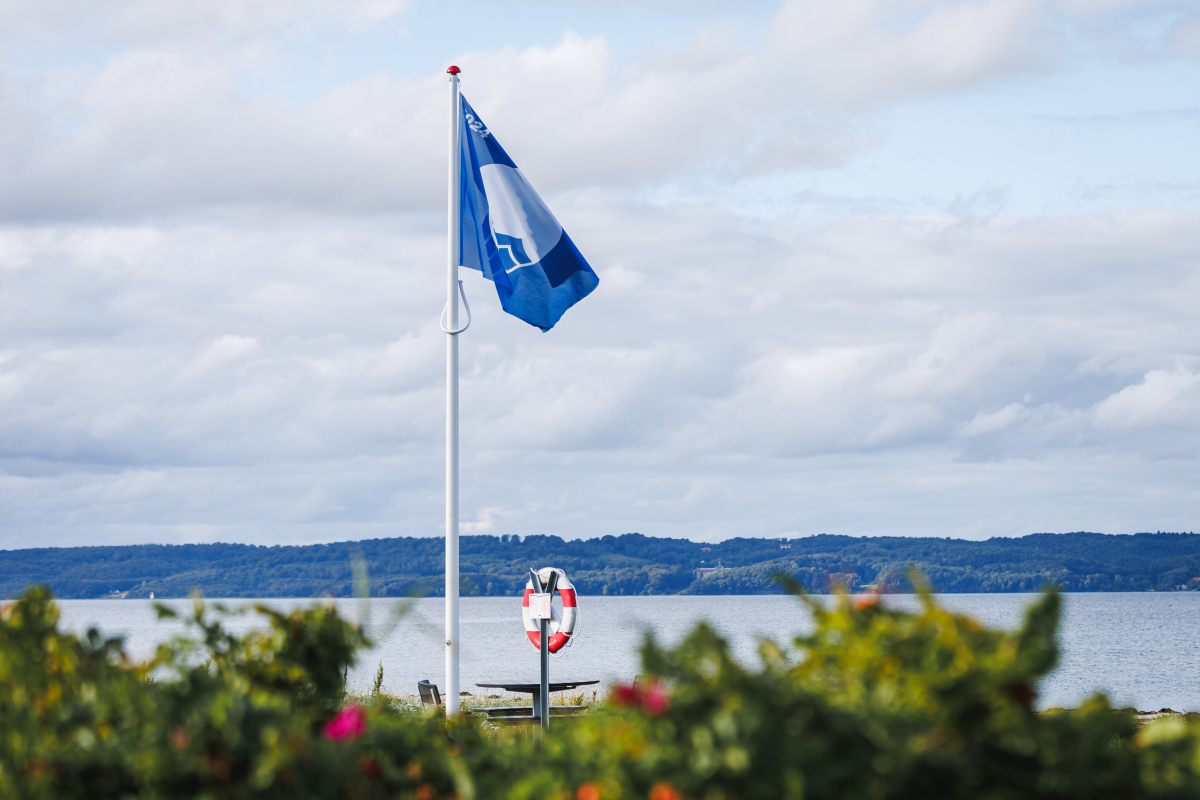 Blå Flag ved Bøgeskov Strand