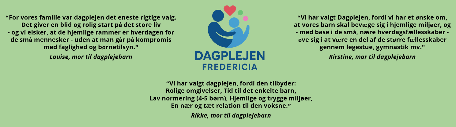 citater om dagplejen udtalt af forældre