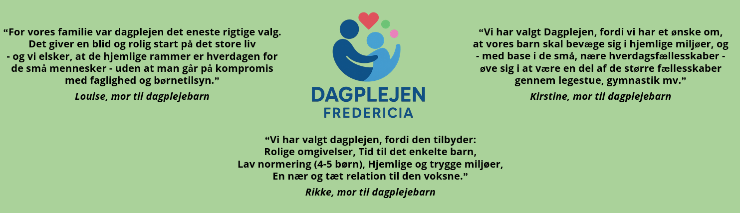 citater om dagplejen udtalt af forældre