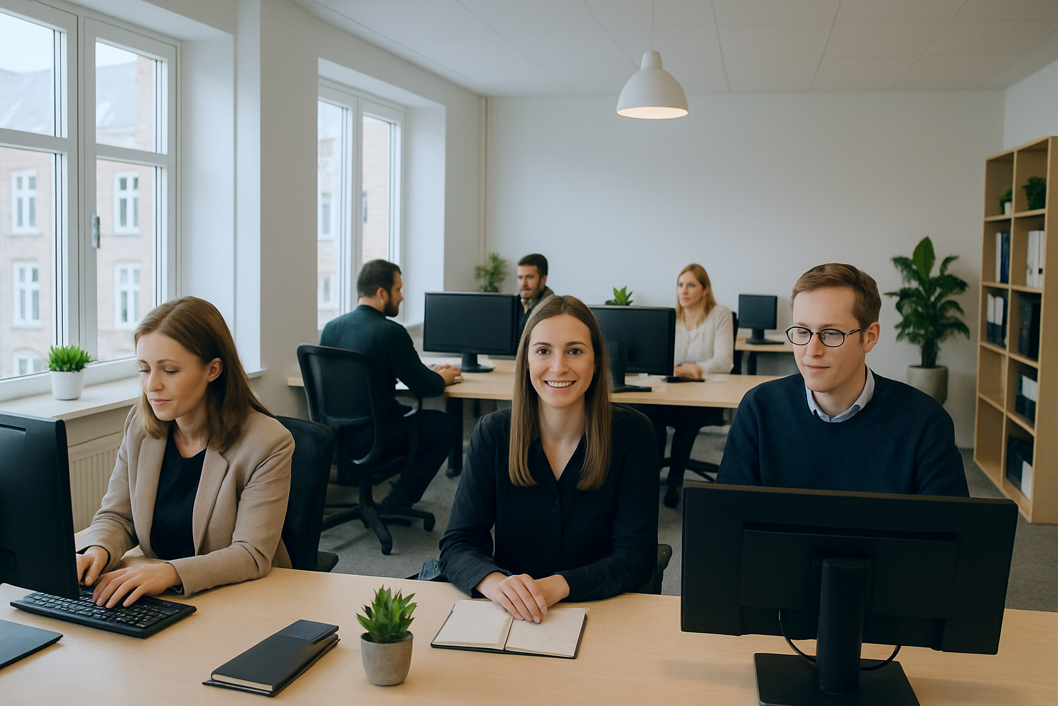 dine medarbejder på kontor
