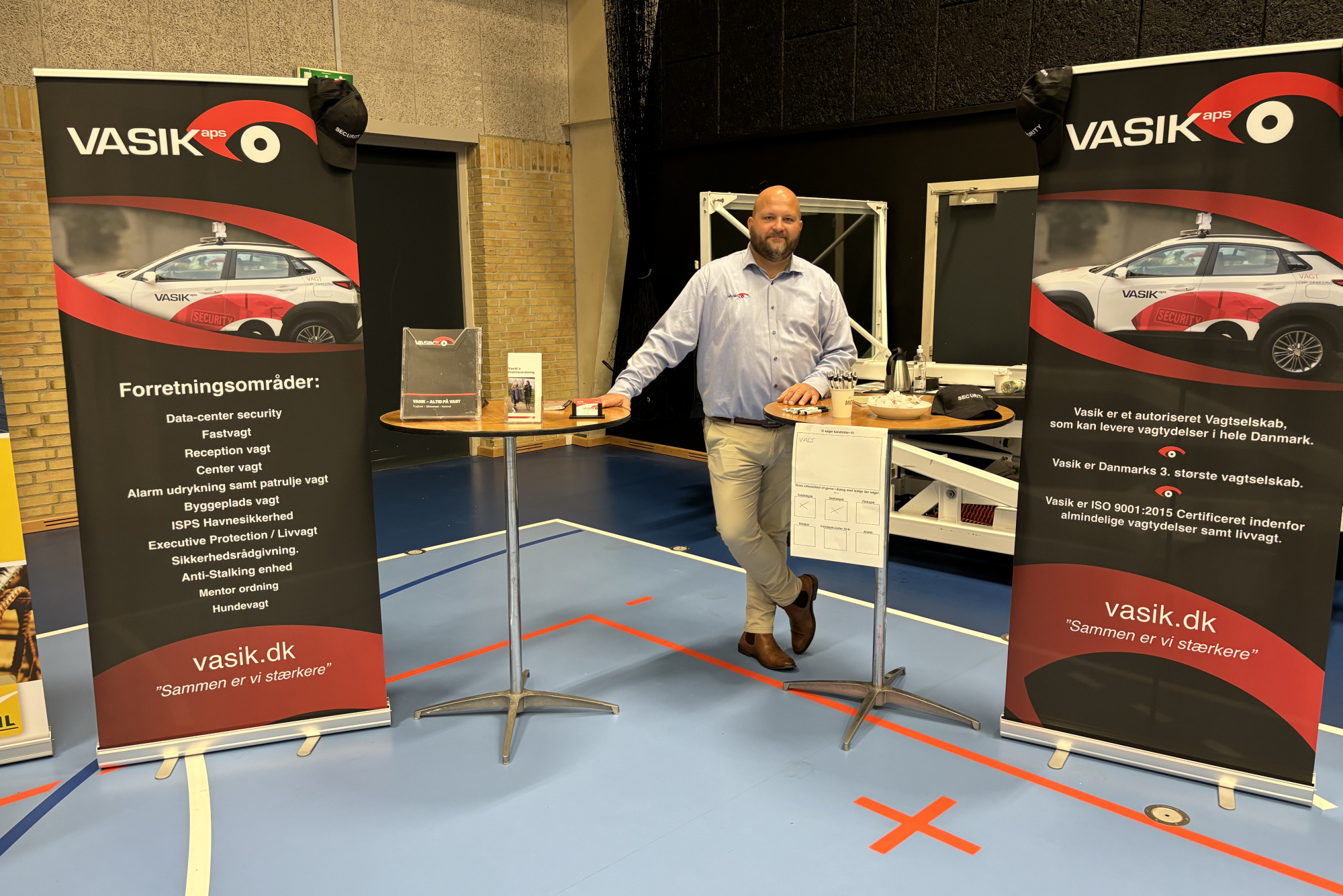 Billede af messestand