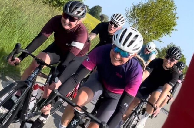 Fredericia Triathlon Team på træningstur